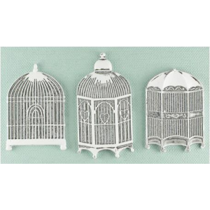 Shabby Chic Metal Treasures - Bird Cages